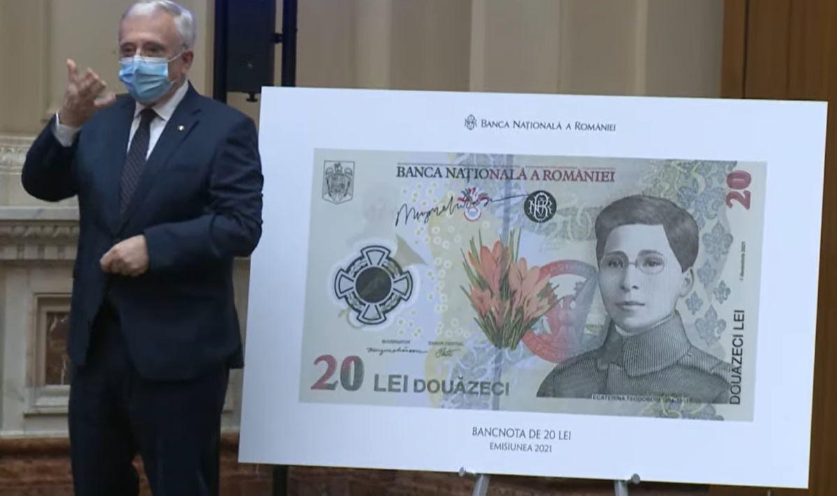 Greşeala de pe bancnota de 20 de lei pe care nu a sesizat-o nimeni, până acum! Ce scrie pe ea