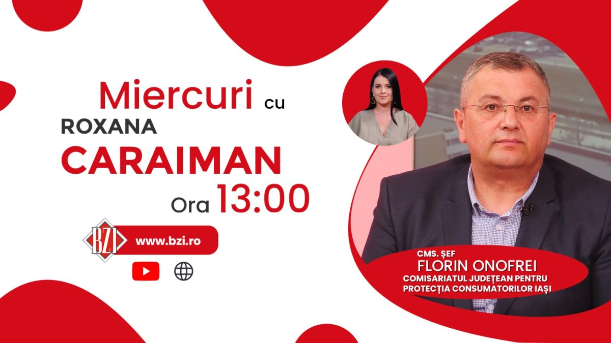 Cms. șef Florin Onofrei transmite la BZI LIVE care sunt criteriile unei selecţii corecte a produselor şi alimentelor a fi protejați consumatorii