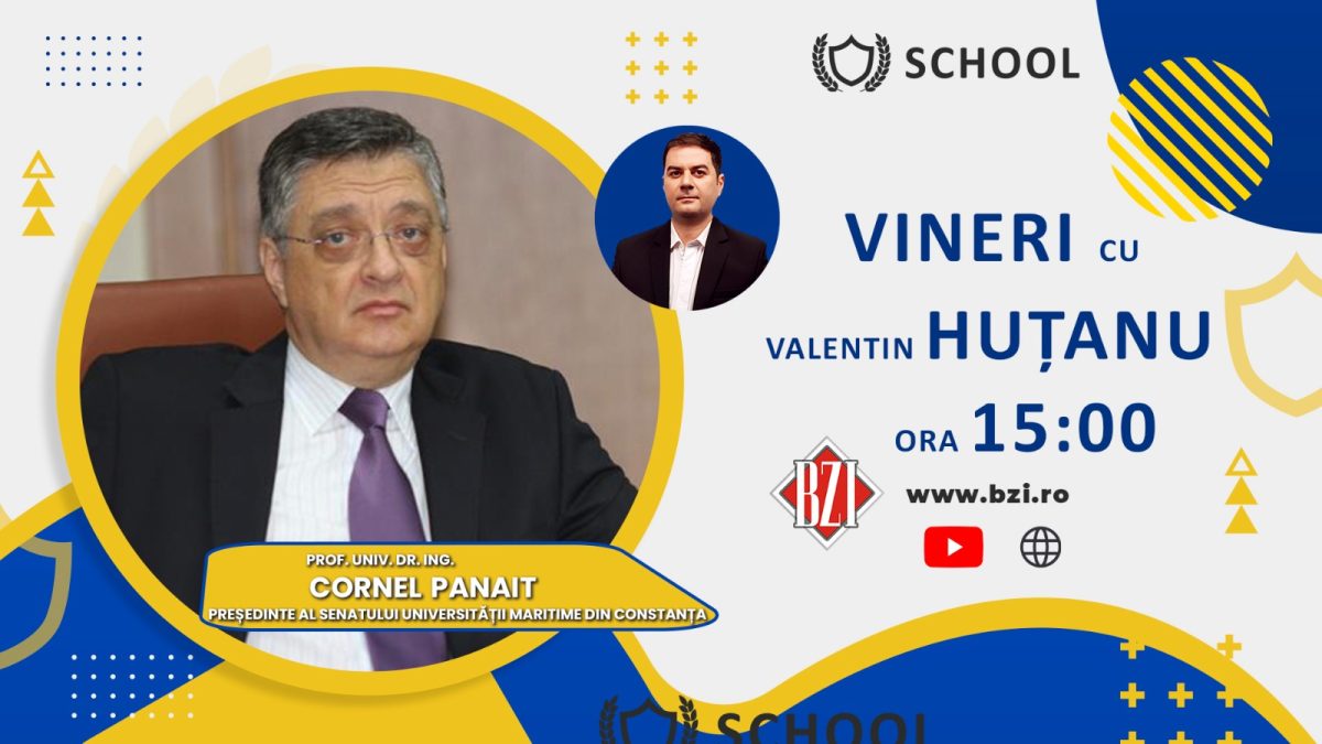 Seria exclusivistă a producţiilor media cu reprezentanţii marilor instituţii de învăţământ superior ale României continuă cu prof. univ. dr. ing. Cornel Panait, fostul rector şi actualul preşedinte al Senatului Universităţii Maritime din Constanța