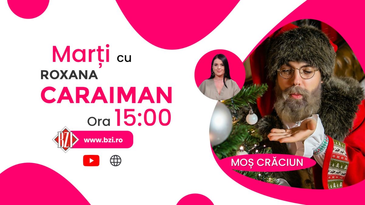 Renii l-au adus tocmai din Laponia în studioul BZI LIVE! Moș Crăciun, cel mai iubit personaj, vorbește cu toți copiii și părinții