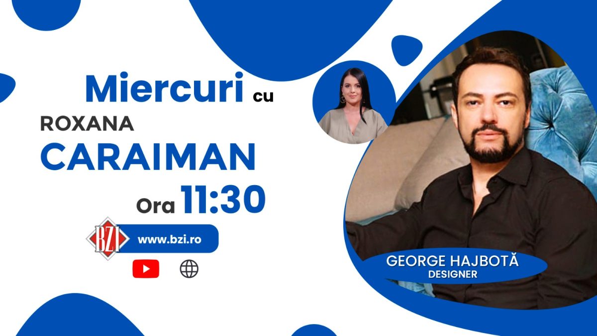 Cunoscutul designer George Hojbotă vorbește la BZI LIVE despre industria modei în actualul context pandemic