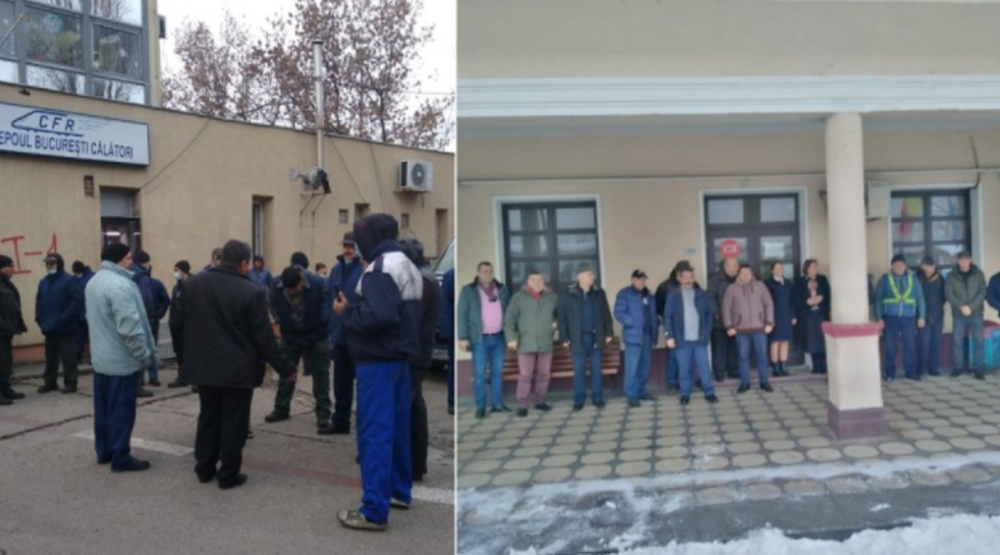 CFR Călători a intrat în grevă. Proteste în mai multe oraşe din România. Oamenii, chemaţi la negocieri de ministrul Sorin Grindeanu