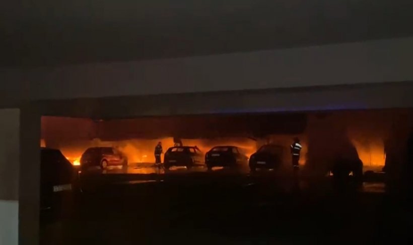 Doi minori au provocat incendiul puternic din Constanța, unde 37 de mașini s-au făcut scrum