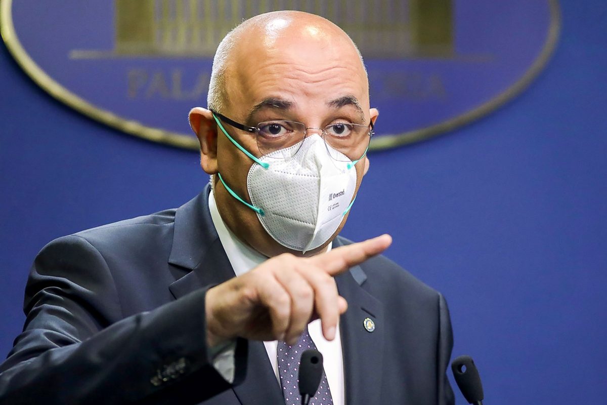 Raed Arafat a fost confirmat pozitiv cu COVID-19