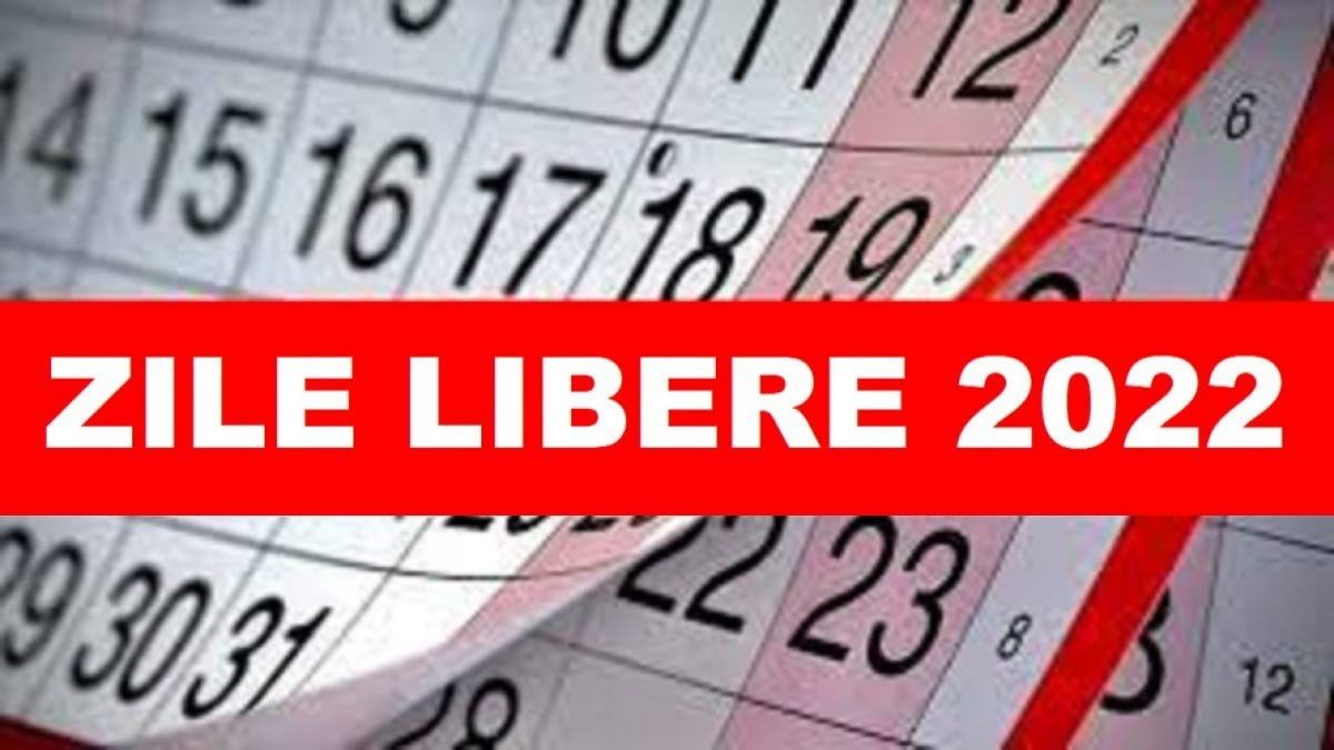 Zile libere 2022: Cât vor avea liber bugetarii anul viitor