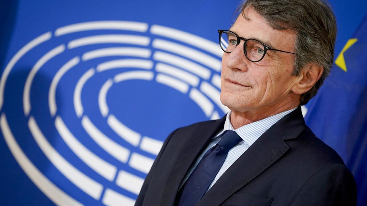David Sassoli, președintele Parlamentului European, a murit!