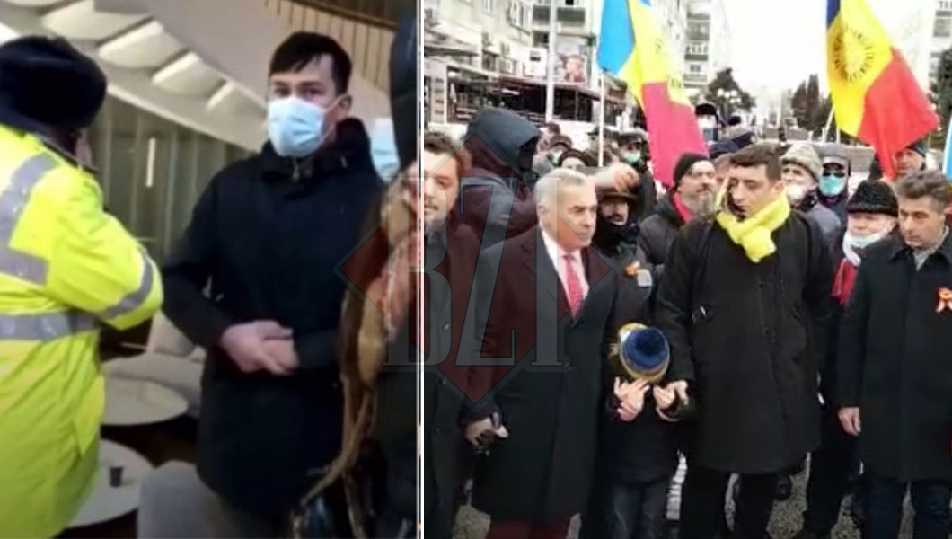Iată cine este persoana care l-a murdărit cu cerneală pe George Simion, la manifestările dedicate Zilei Unirii Principatelor Romane – FOTO, VIDEO
