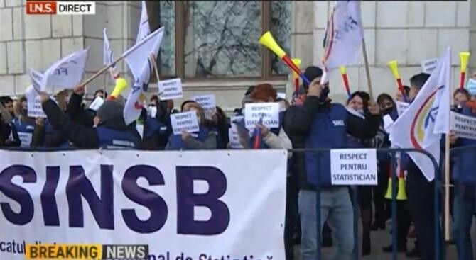 Angajații Institutului Național de Statistică protestează. Ce nemulțumiri și cerințe au aceștia