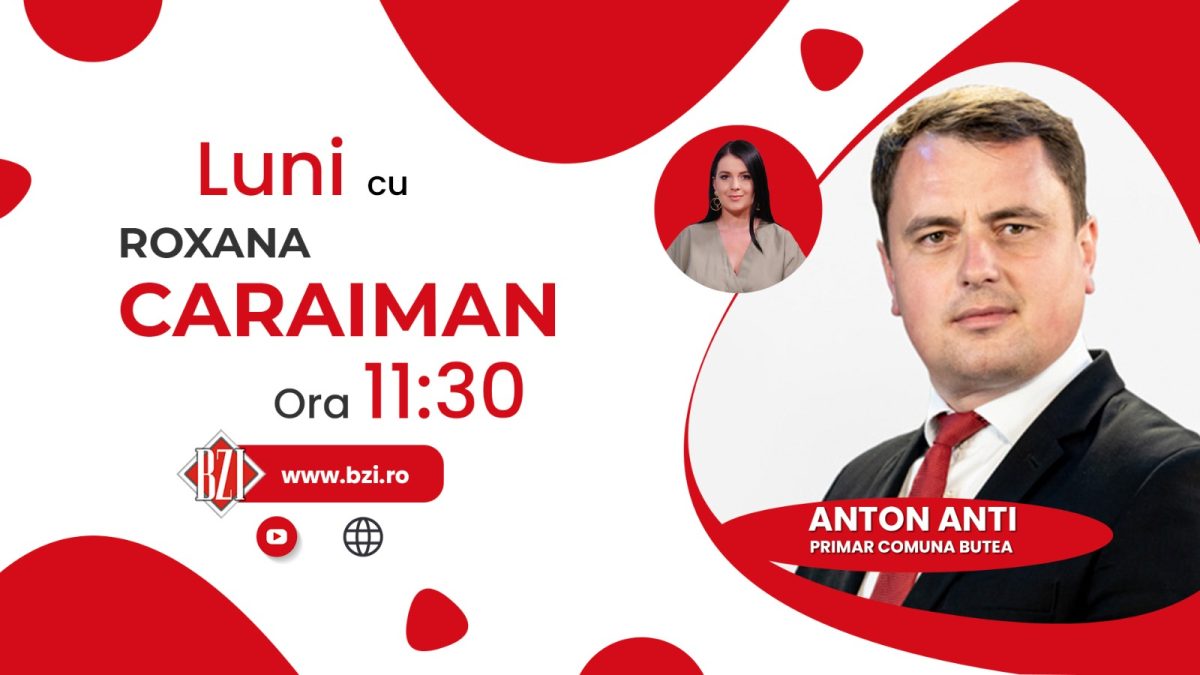 Anton Anti, primarul comunei Butea, discută la BZI LIVE despre proiecte și priorități în 2022