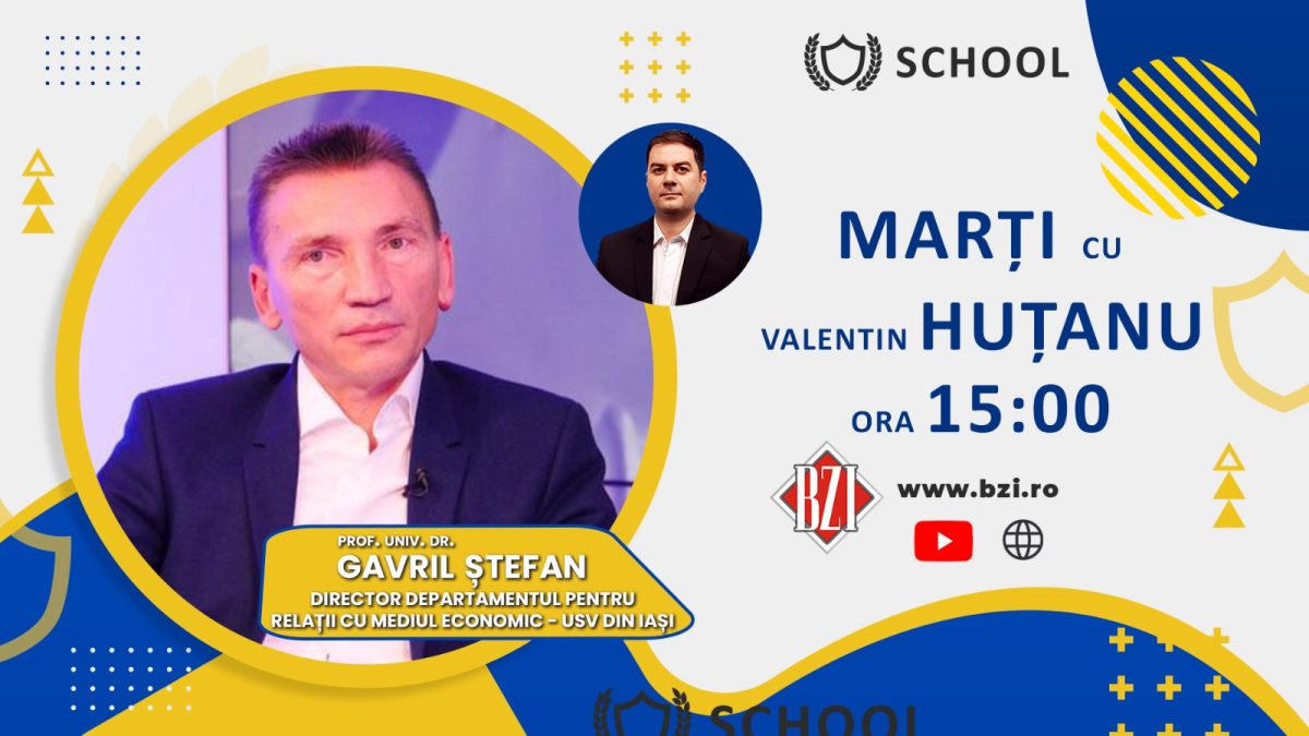 O nouă producţie media ce are în prim-plan tema antreprenoriatului, prezent şi viitor alături de prof. univ. dr. Gavril Ştefan, director al Departamentului pentru Relaţii cu mediul economic din cadrul USV Iași