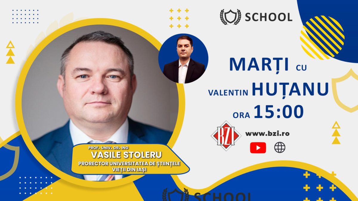 De ce nu mâncăm legume proaspete, produse în România? Despre legumicultură, învăţământ agronomic şi proiecte educaţionale, într-o ediţie BZI LIVE alături de prof. univ. dr. ing. Vasile Stoleru (Facultatea de Horticultură), prorector USVIași