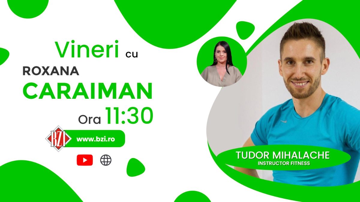 Cât sport trebuie să facă un copil la grădiniță sau la școală? Tudor Mihalache, instructor de fitness, face apel către părinți în interviul BZI LIVE
