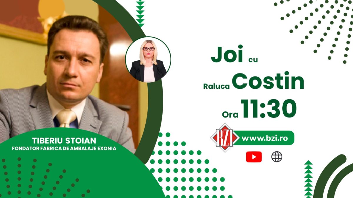 Ce impact au asupra afacerilor modificările fiscale din 2022? Discuţie cu Tiberiu Stoian, fondator Exonia, numai la BZI LIVE!