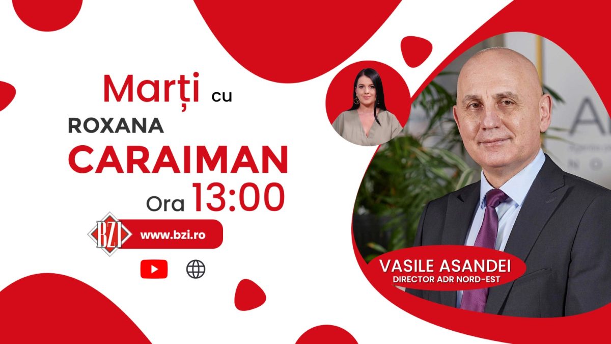 Vasile Asandei, director general ADR Nord Est, într-un interviu BZI LIVE despre infrastructura de afaceri din regiune