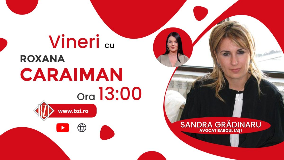 Avocata Sandra Grădinaru vorbește la BZI LIVE despre elementele esențiale din dreptul penal: de la urmărirea penală până la pronunțarea soluției definitive