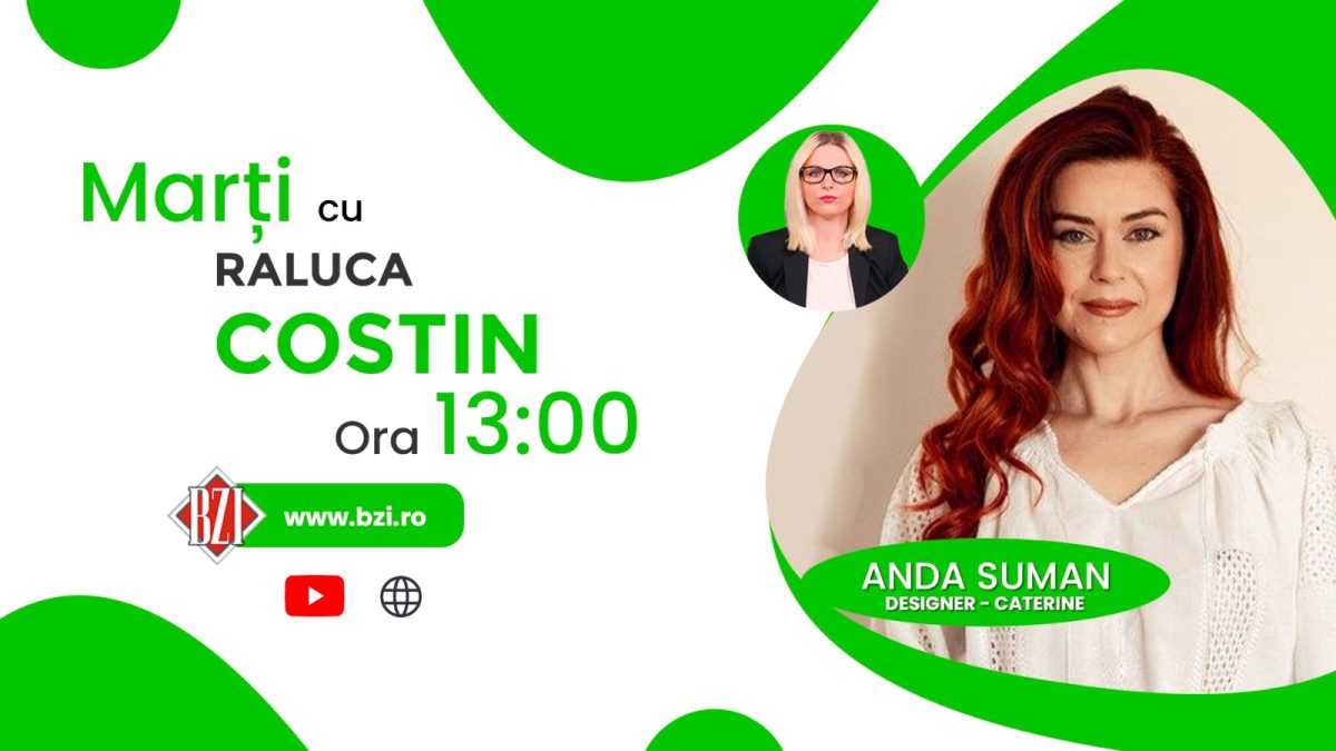 Anda Suman, fondatoarea brandului Caterine, păstrează viu trecutul prin iile tradiționale pe care le crează. Despre tradiție și străbuni la BZI LIVE