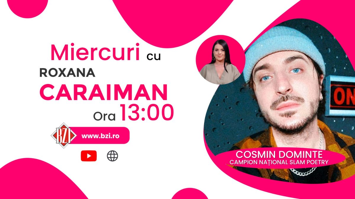 Cosmin Dominte, campion național Slam Poetry, într-un interviu BZI LIVE despre actorie, muzică și scris