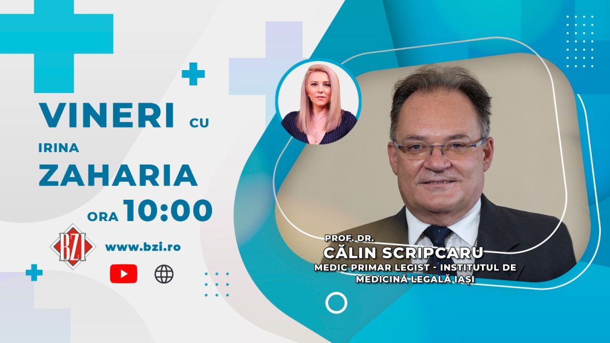 Prof. dr. Călin Scripcaru, medic legist la Institutul de Medicină Legală Iași, vine în platoul BZI LIVE să discute despre situația autopsiilor celor decedați din cauza Covid-19