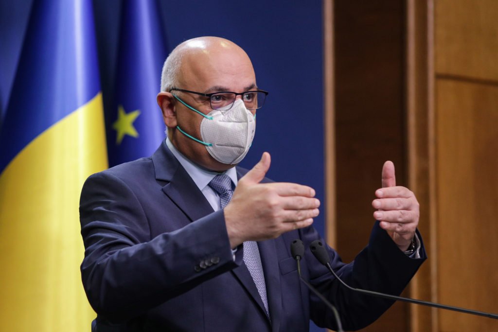 Raed Arafat explică: „Dintre persoanele decedate în terapie intensivă, 90 la sută sunt persoane nevaccinate anti-COVID-19”