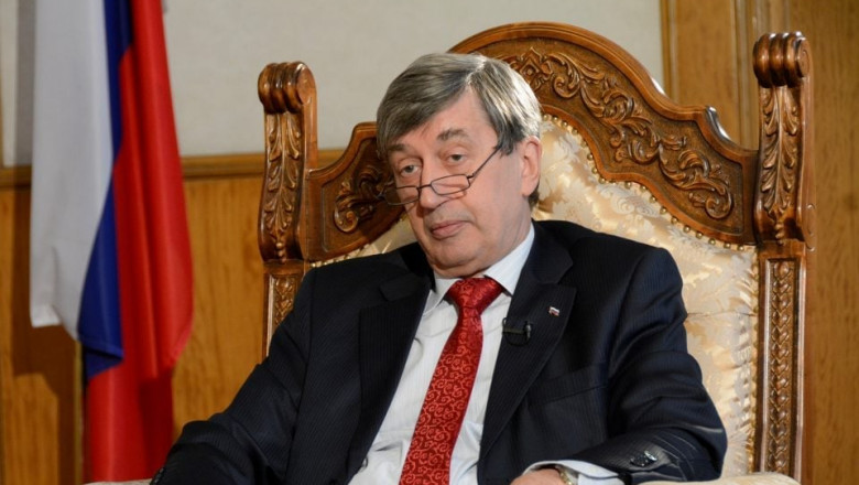Ambasadorul Federației Ruse la București, Valery Kuzmin, a declarat că România refuză să mai poarte discuții oficiale cu partea rusă – VIDEO