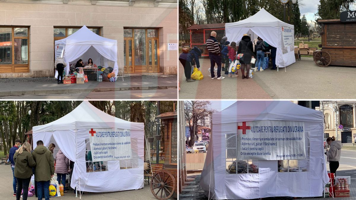 Ieșenii donează din empatie pentru ucrainenii refugiați: ”Situația lor este tragică… noi ajutăm cum putem“