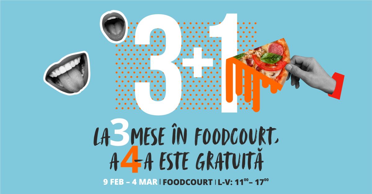 Iulius Mall Iași face cinste în foodcourt cu delicii din bucătăria internațională și tradițională