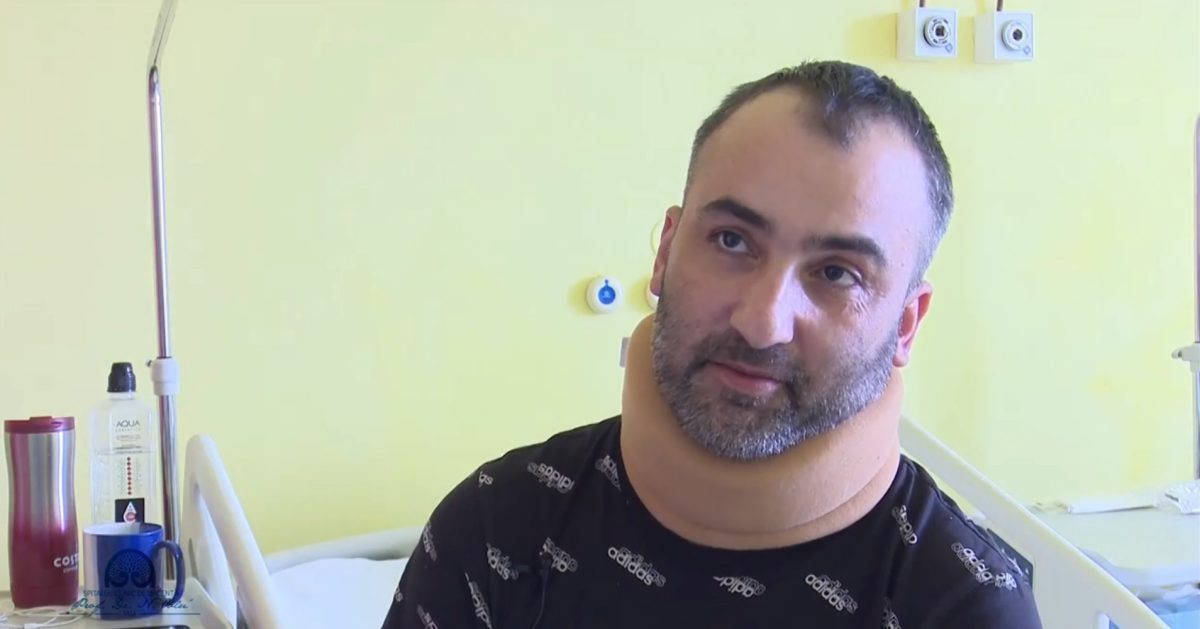 Un tânăr de 37 de ani a început să meargă din nou, după ce a fost operat la Spitalul Clinic de Urgență „Prof. Dr. Nicolae Oblu” din Iași