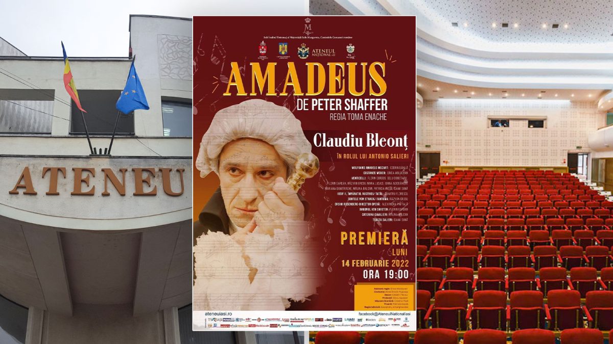 Ateneul Naţional din Iaşi, vedetă la emisiunea lui Măruţă. Actorul Claudiu Bleonț a vorbit despre ultima premieră – VIDEO