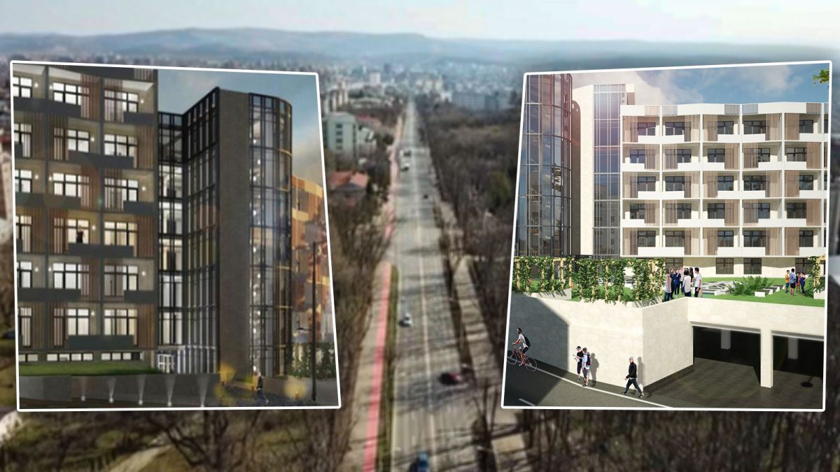 Construcție nouă, de peste 20.000 mp și cu 5 etaje, în zona Copou, din Iași! FOTO (Exclusiv)