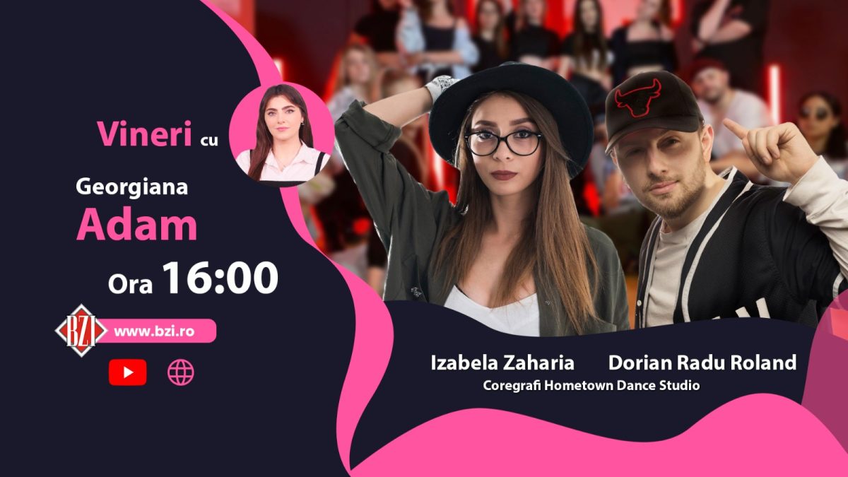 Dansul: poveste interioară sau viață exprimată fără cuvinte? Coregrafii Izabela Zaharia și Dorian Radu Roland vorbesc despre întâlnirea cu dansul la BZI LIVE