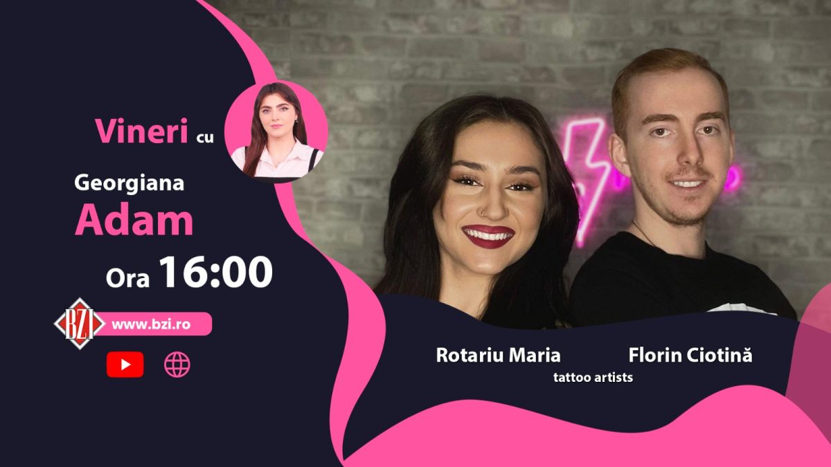 Arta tatuajelor, parte din cultura cotidiană! Florin Ciotină și Maria Rotariu împărtășesc pentru BZI LIVE cele mai importante sfaturi în alegerea tatuajului