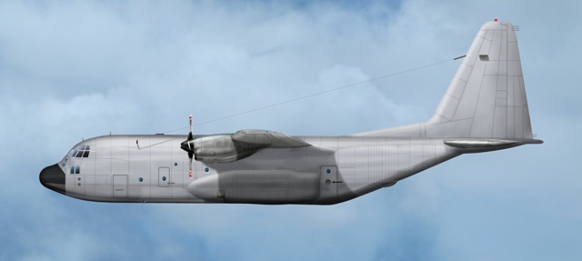 Un avion militar Hecules C 130 a survolat astăzi Iaşul. Un exerciţiu al Forţelor Aeriene Române – FOTO