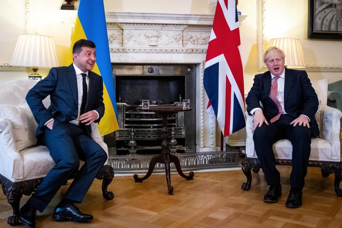 Premierul britanic Boris Johnson, în vizită la Kiev. Ce a discutat cu președintele Ucrainei