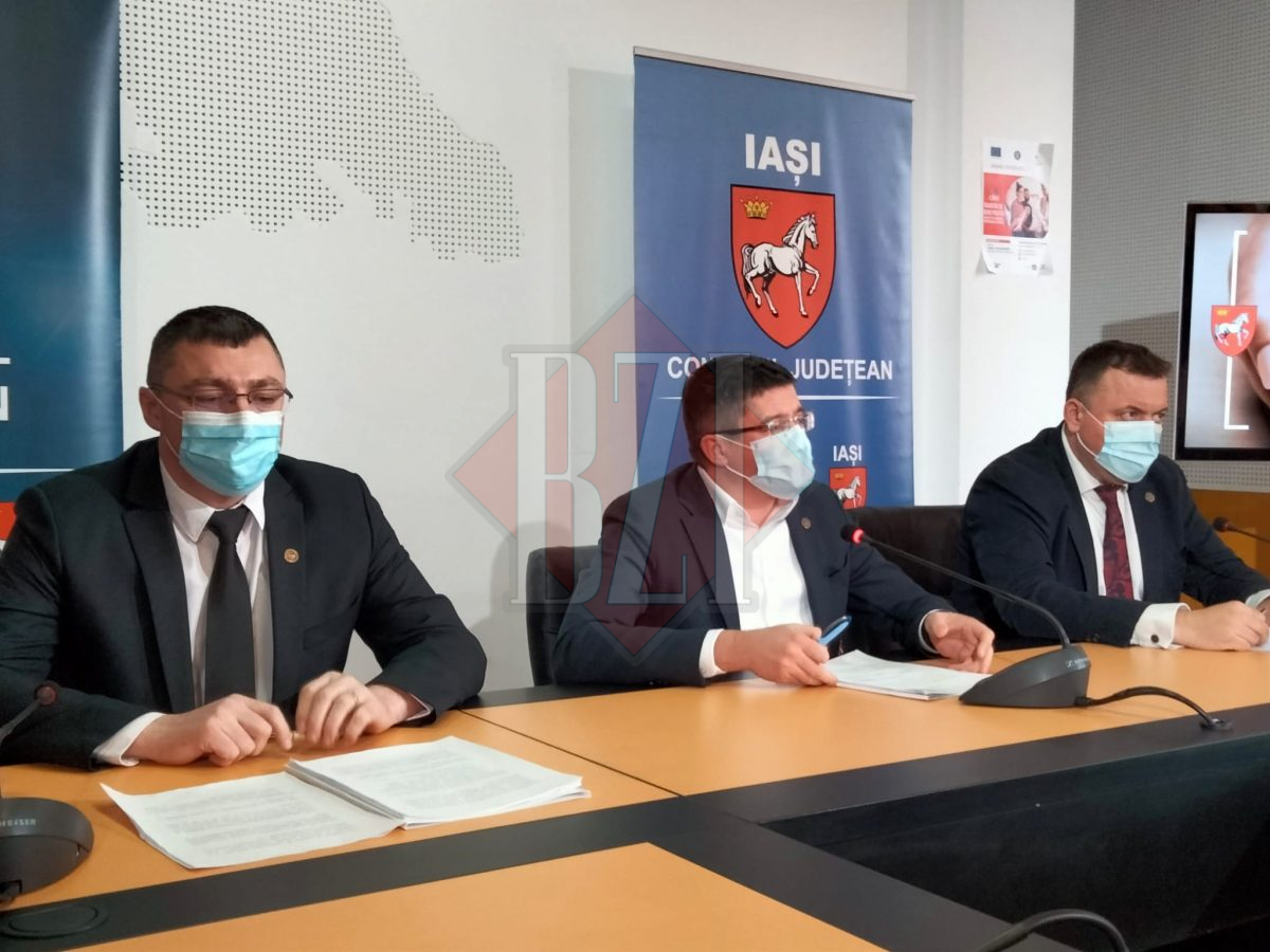 Șefii CJ Iași prezintă bugetul județului pe anul 2022