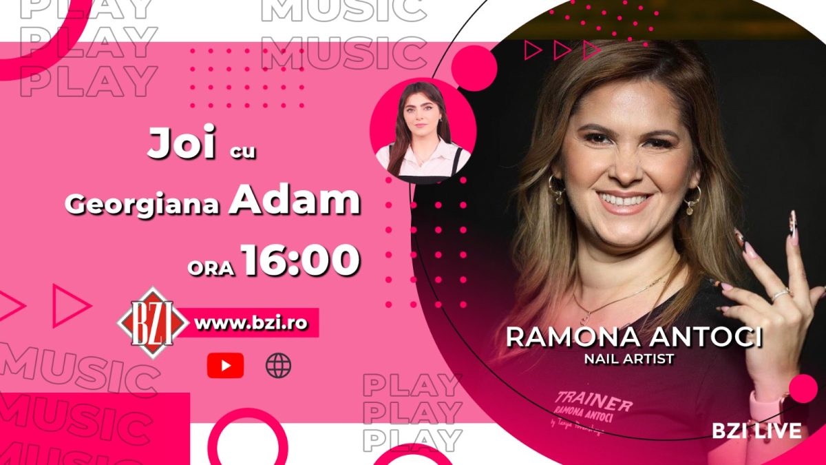 Domeniul nail art, între pasiune și muncă! Ramona Antoci, povestește pentru BZI LIVE câteva dintre secretele unui nail artist de succes