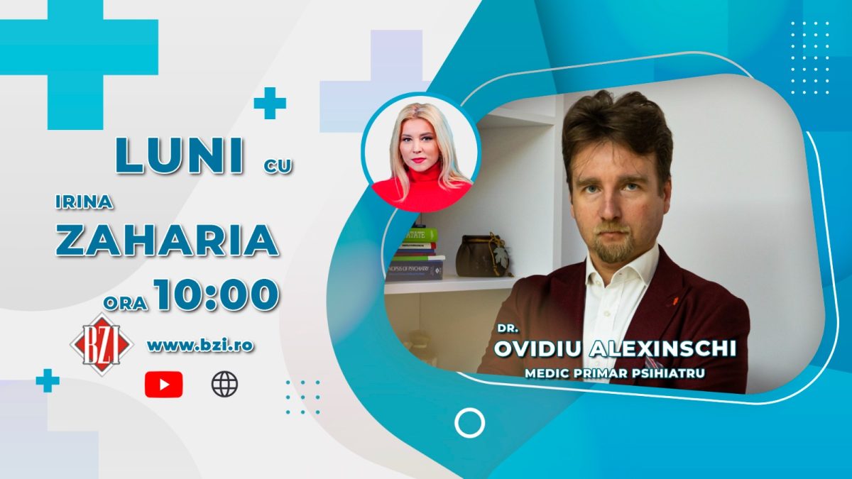 Dr. Ovidiu Alexinschi, medic primar psihiatru, Clinica NO Addict, vine în platoul BZI LIVE să discute despre numărul alarmant al persoanelor dependente de alcool, droguri sau jocuri