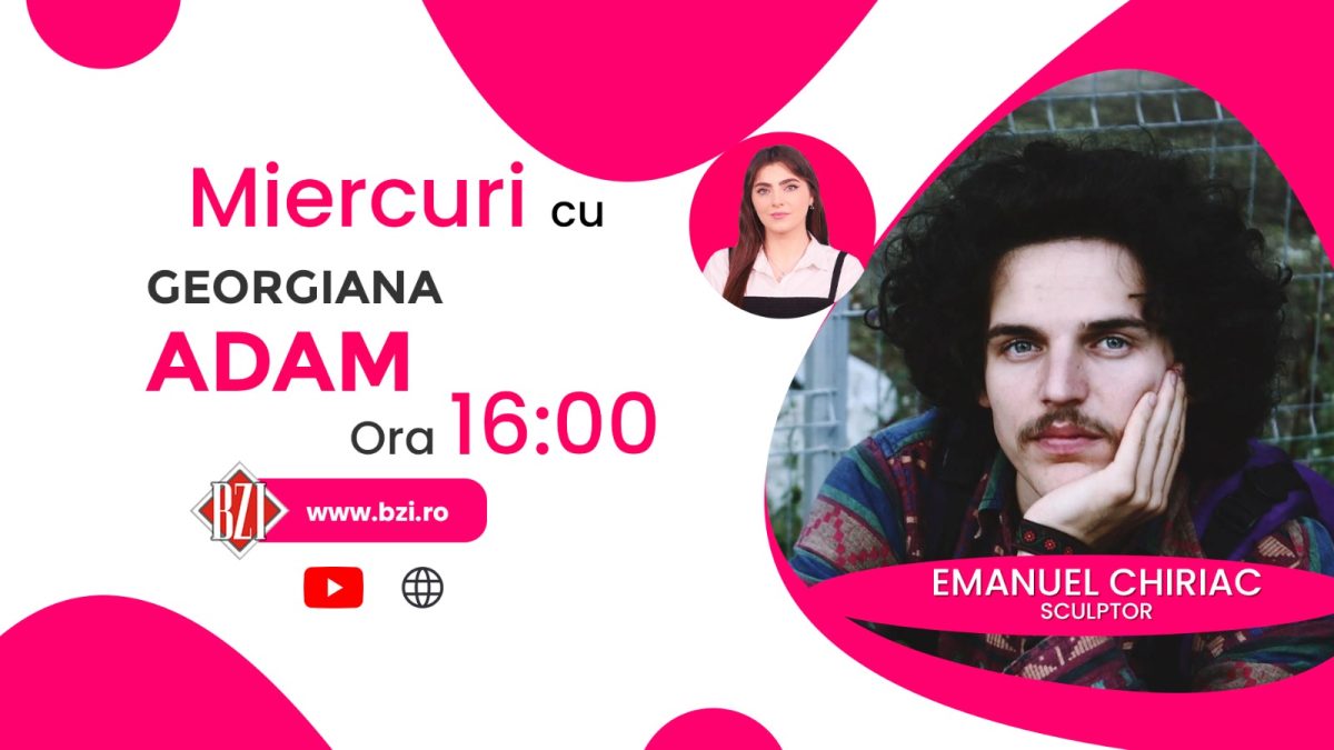 Povestea sculptorului care poate aduce la viață orice concept! Emanuel Chiriac detaliază în emisiunea BZI LIVE despre tipurile de sculptură abordate
