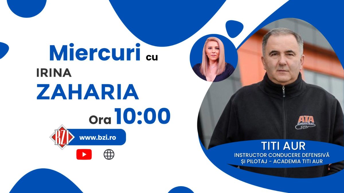 Titi Aur, instructor conducere defensivă și pilotaj, va discuta în emisiunea BZI LIVE despre cumplitul accident de la Bălţaţi, în care șapte persoane și-au pierdut viața