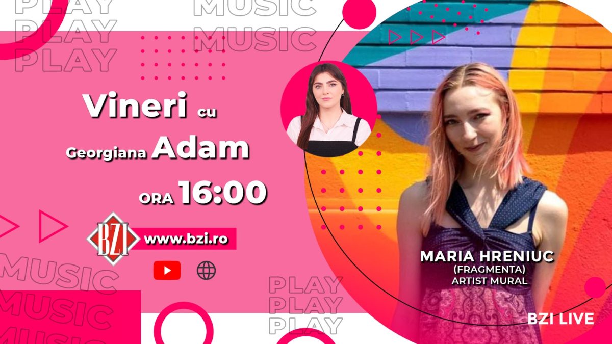 Arta care aduce la viață zidurile din Iași! Maria Hreniuc, artist mural, detaliază pentru BZI LIVE despre rolul picturilor murale în societate