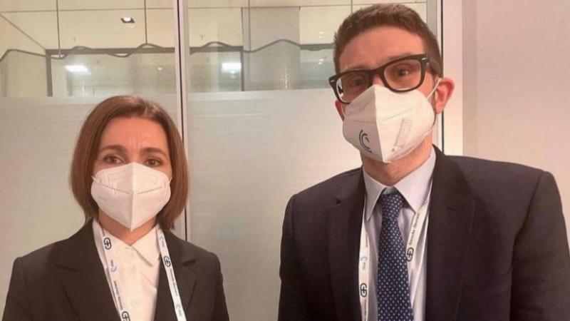Maia Sandu, preşedintele Republicii Moldova, întâlnire la Munchen cu Alex Soros, fiul magnatului american
