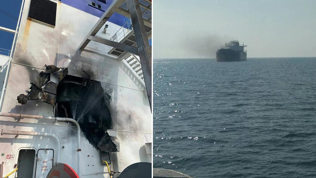 Alertă la Marea Neagră! O navă sub pavilion al Republicii Moldova a fost lovită de navele rusești – FOTO