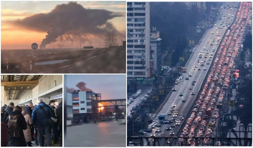 Primarul din Kiev îndeamnă populaţia să se grăbească spre adăposturile protecţiei civile