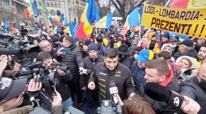 Cum a decurs protestul AUR din Capitală? Ce au făcut deputații Alianței de la Iași