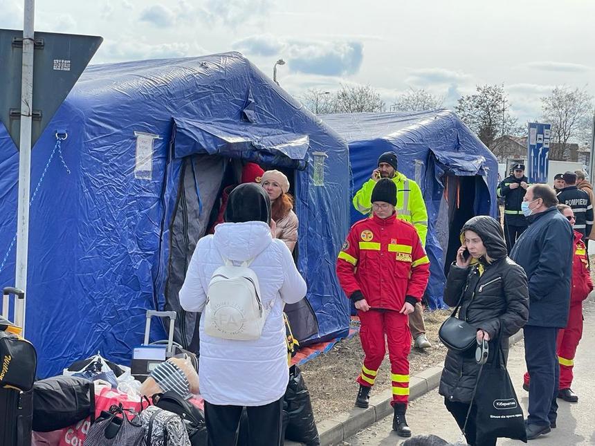 România ridică două tabere pentru refugiați, la Sighet și Siret