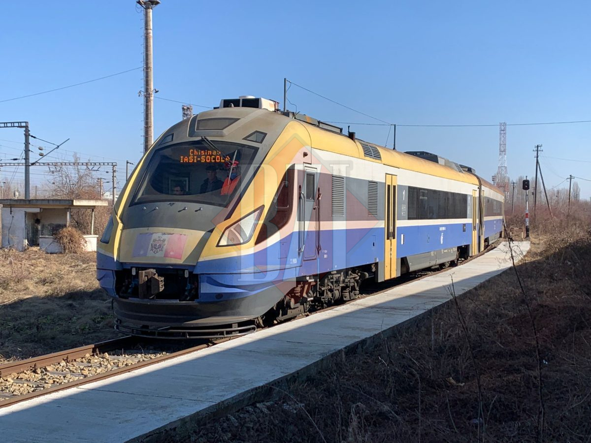 Primul tren care ar putea avea refugiați din războiul din Ucraina ar putea ajunge la Iași – FOTO/EXCLUSIV