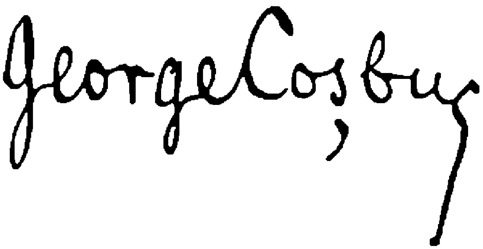 semnătura lui George Coșbuc