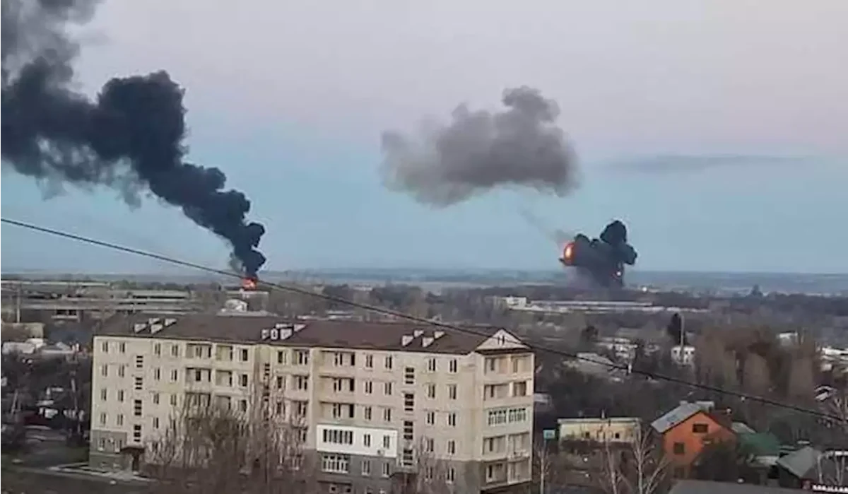 Ploaie de rachete la Harkov, al doilea oraș ca mărime din Ucraina – VIDEO