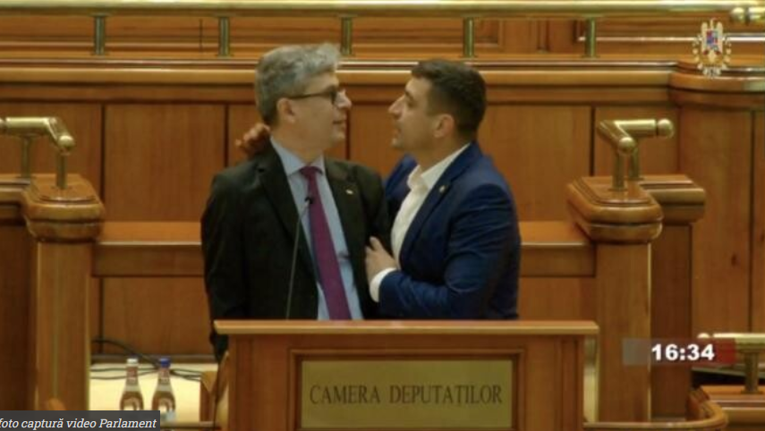 George Simion, scandal cu ministrul Energiei în timpul ședinței de plen: „Ești un hoț!”. Dezbaterea, suspendată – LIVE VIDEO