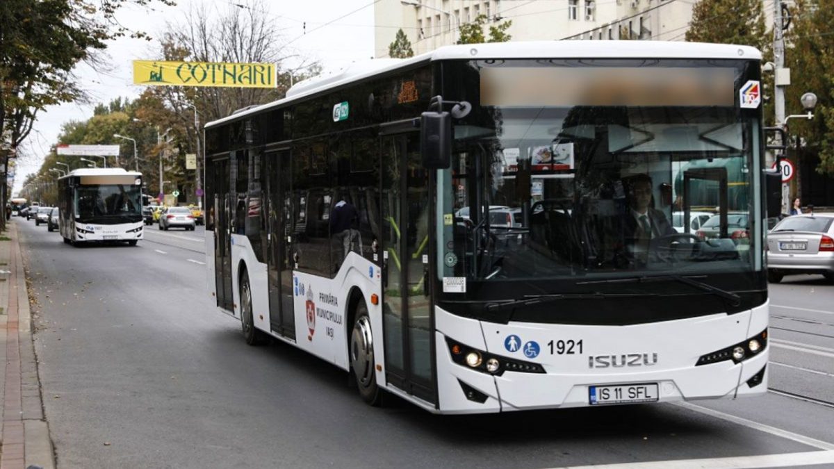 Atenție, ieșeni! Circulația autobuzelor 3b va fi deviată din cauza unor lucrări de reabilitare
