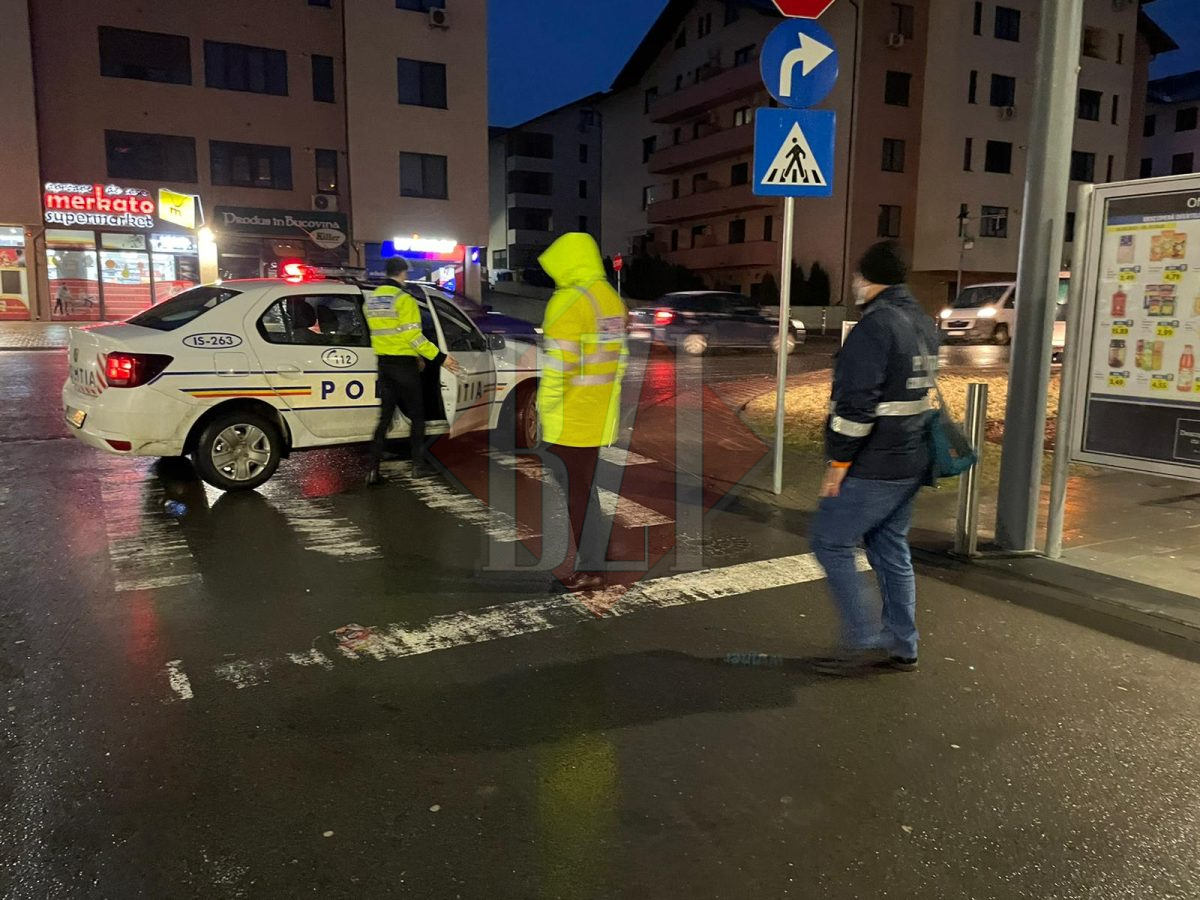 Accident rutier în Iaşi! Un autoturism a acroșat un copil – FOTO/EXLUSIV